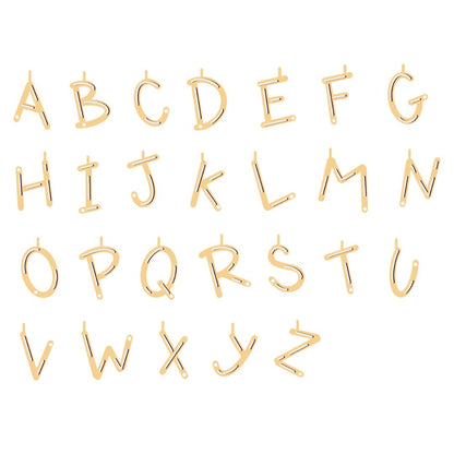 Alphabet charm